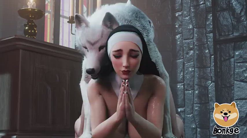 Pray for the knot! (bonkdoge 3d)