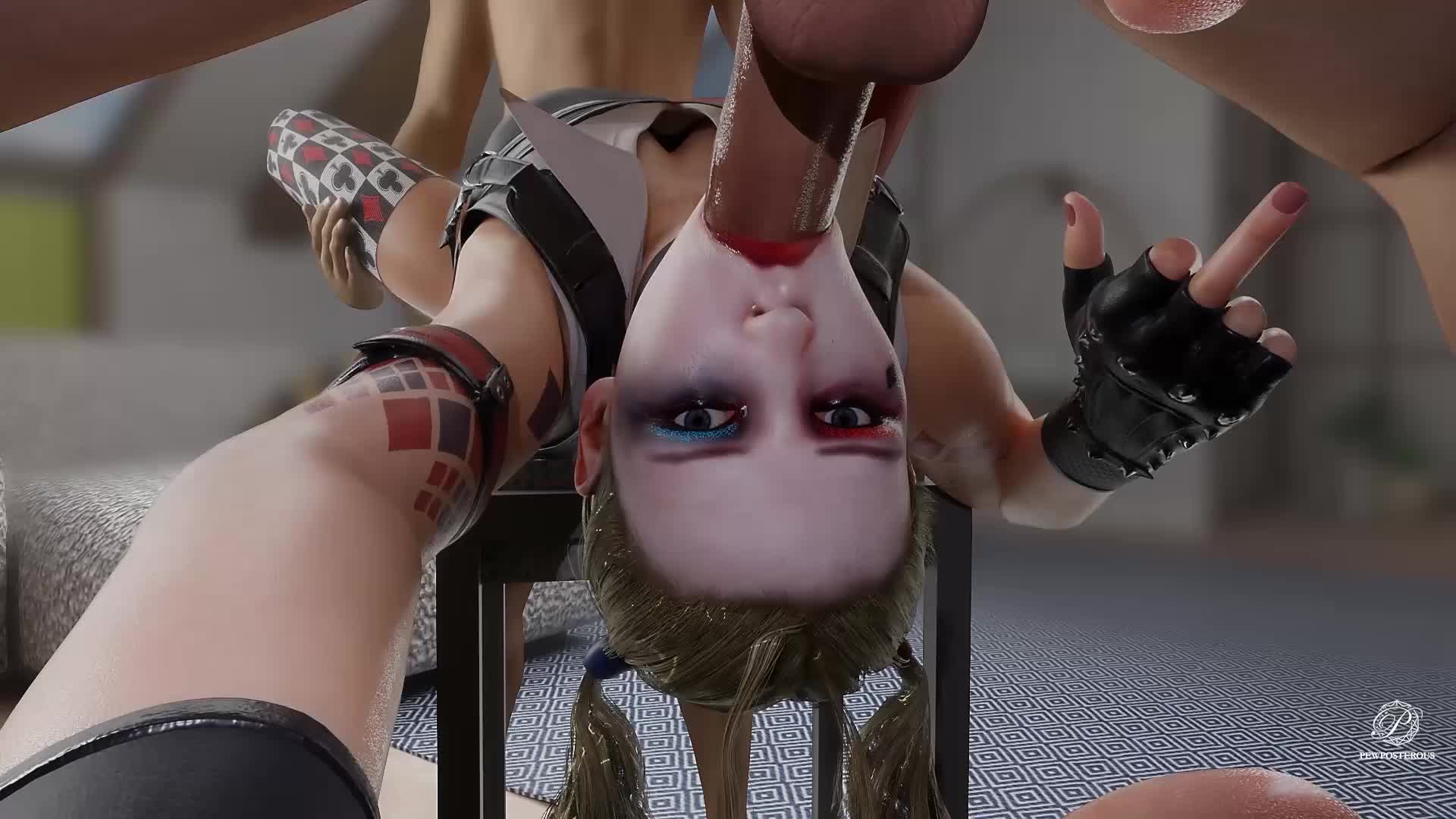 Cassie Cage as Harley Quinn,