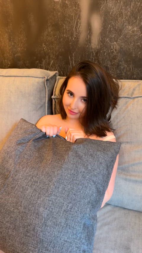 Big Tits Boobs Brunette Cute Natural Tits OnlyFans Teen Tits Porn GIF by susanna
