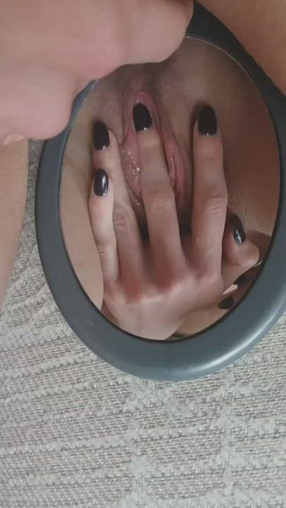 Camgirl Mirror Webcam Wet Pussy Porn GIF by camsoda