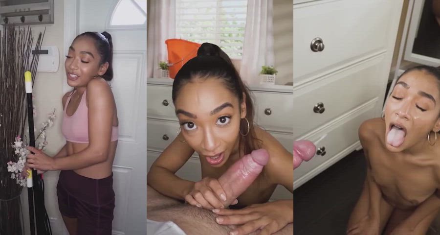 Facial Latina Sarah Lace Porn GIF by imnakedmod