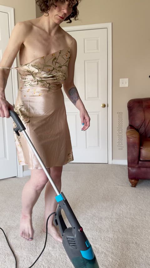 suction on the rug, plug in my ass... balanced chores