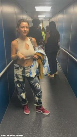 Amateur Ass Boobs Compilation Exhibitionist Flashing Nude Public Upskirt Porn GIF by duromami