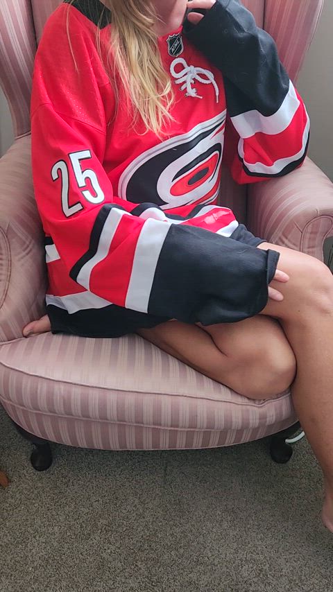 Just a little fun in my jersey 🥵