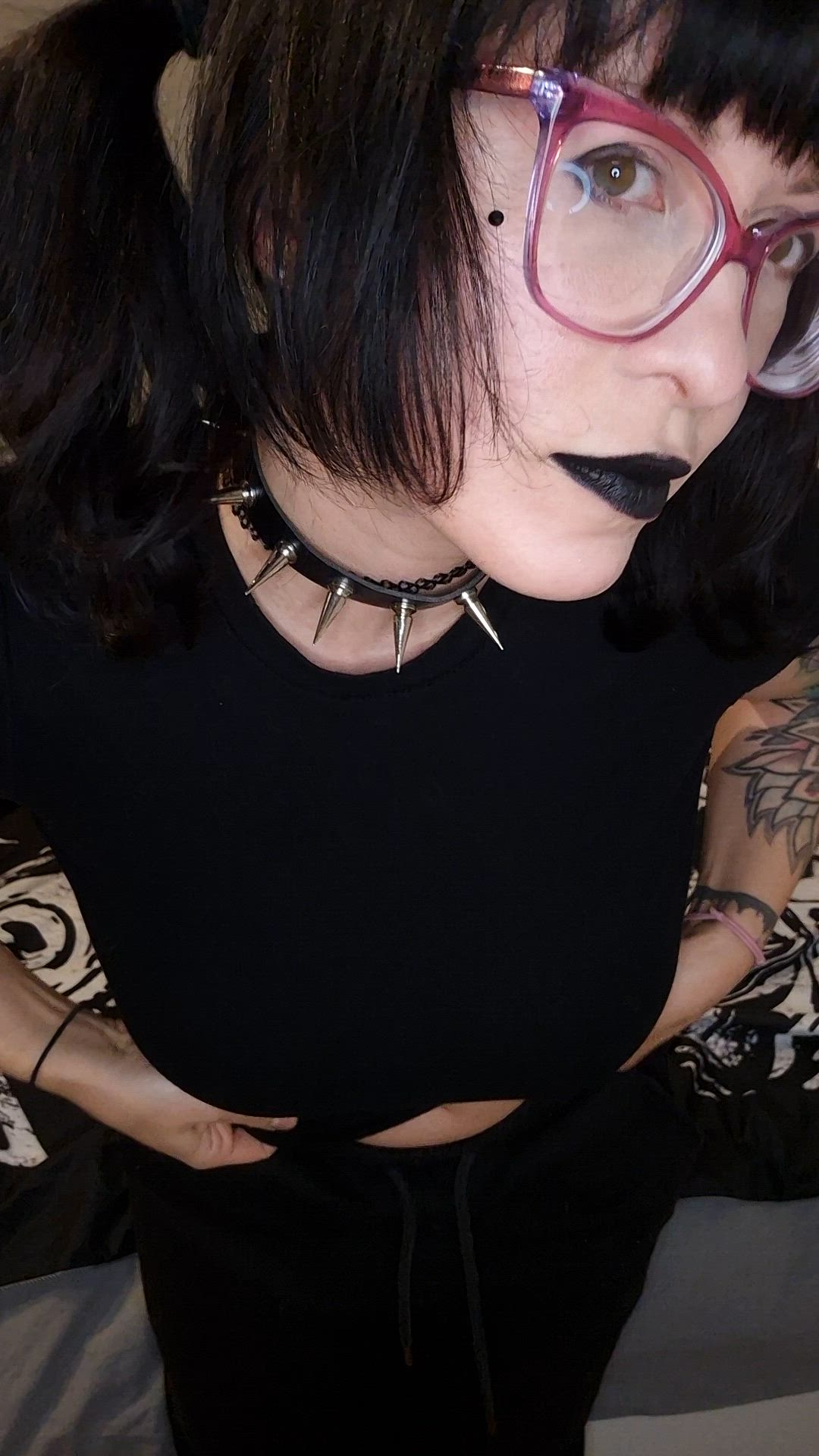 Black Lipstick meets big bobas