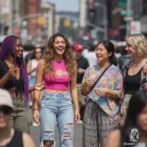 Out with my Breast friends 🥰 (Goddess.Of.Ai)