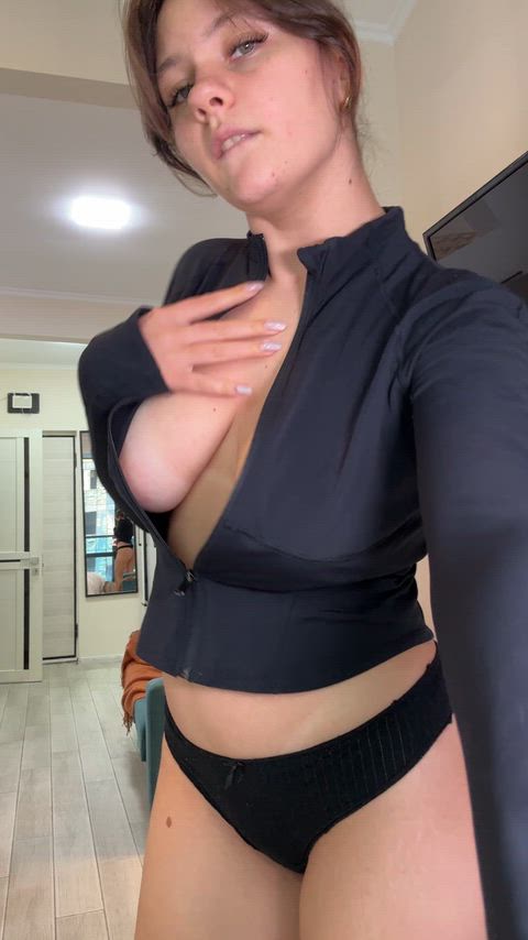 Big Tits NSFW OnlyFans Tits Porn GIF by explicitelliie