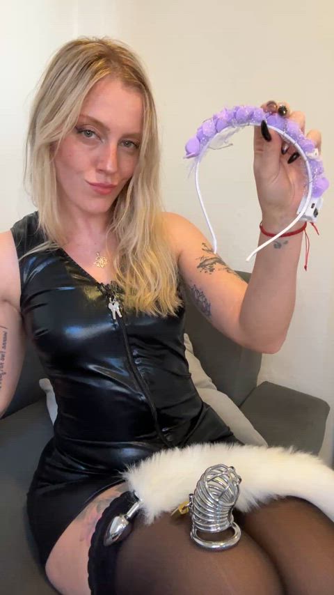 It's not a punishment, it's a reward: every feminine garment I put on you is a gift to remind you how special you are to me.