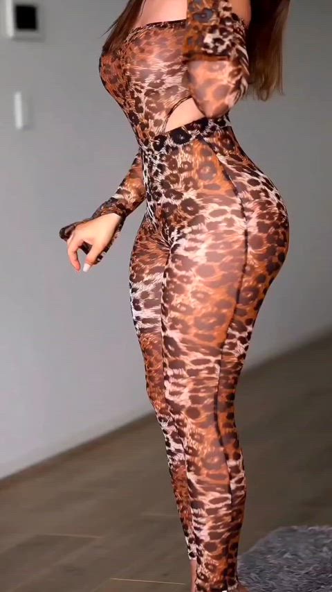 This leopard print set