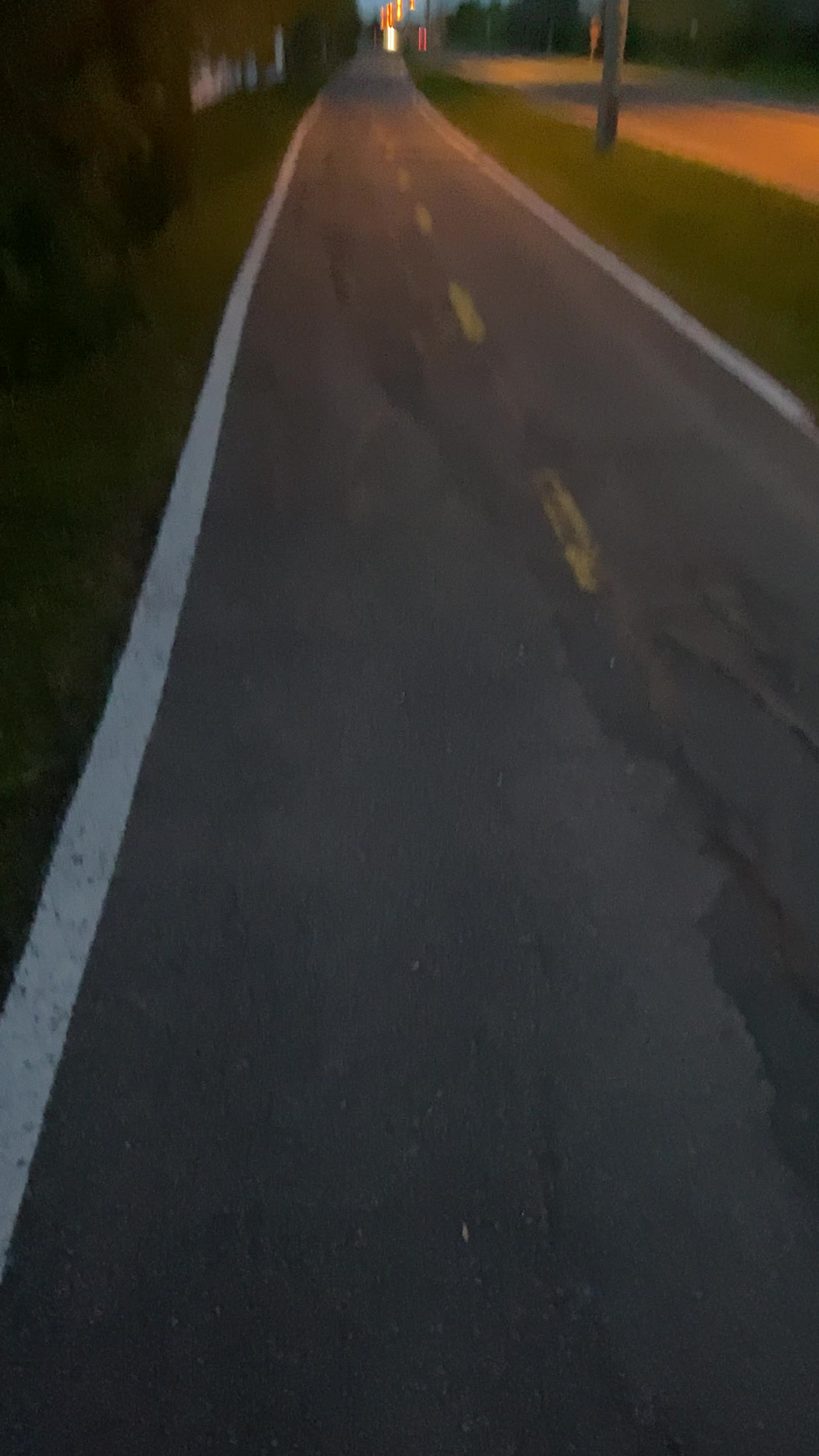 Just showing off my hard cock while walking 😈