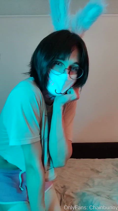 We both know you'd totally worship a hung bunny cock~ 🐰💞