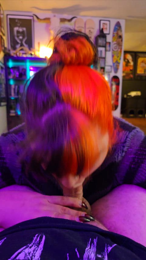 Lets play a little game of hungry hungry goth hippo 🖤 [F]&[M]