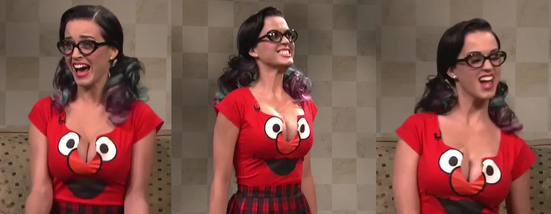 Anyone up for a jerk session for Katy Perry's big fat fuckable titties?