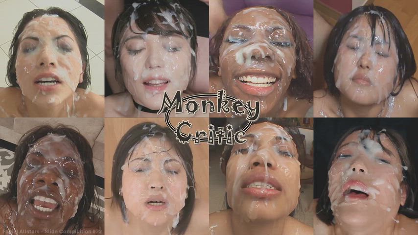 Blowbang Bukkake Compilation Cum Compilation Cumshot Facial Huge Load Porn GIF by monkeycritic