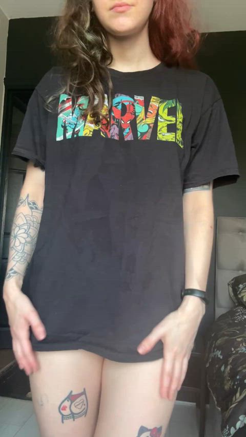 Marvel marathon + lots of oral