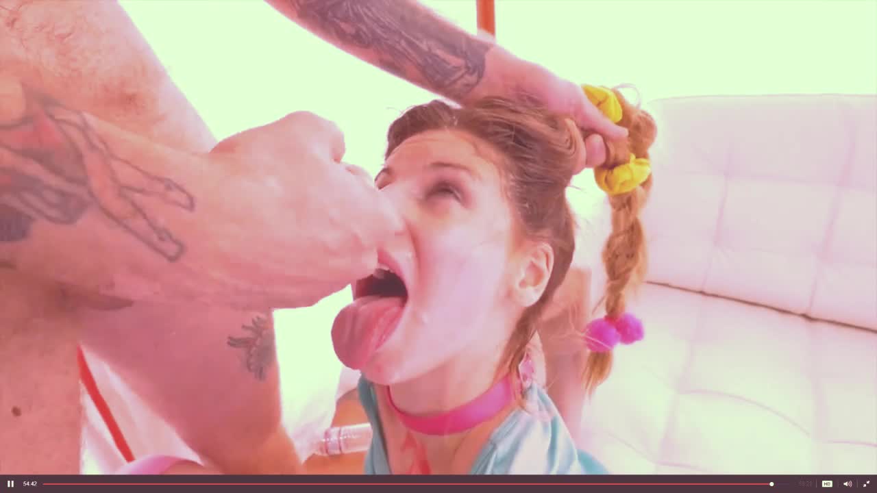 ALLOVER HER FACE