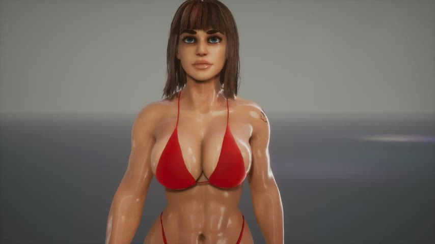 These jiggle physics are only a small taste of her! Come get some more! [Wild Life]