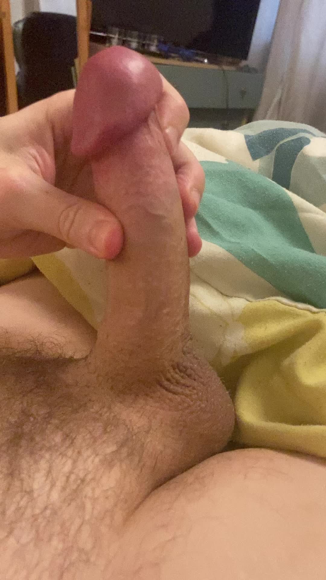 My big cock head is so close to exploding
