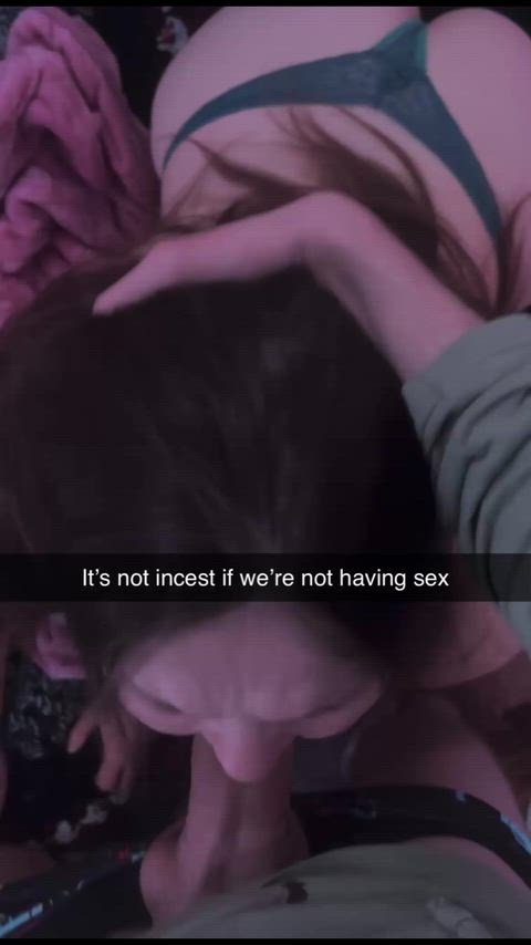 I love using my sisters throat