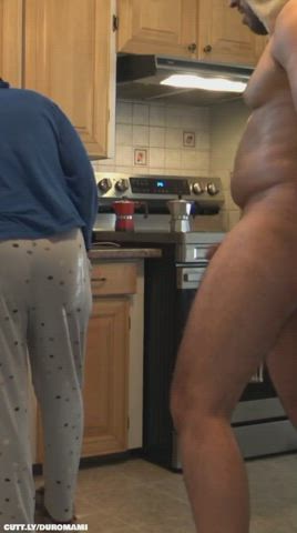 Amateur Arab Family Fetish Forced Jerk Off Kitchen Mom Standing Doggy Porn GIF by duromami