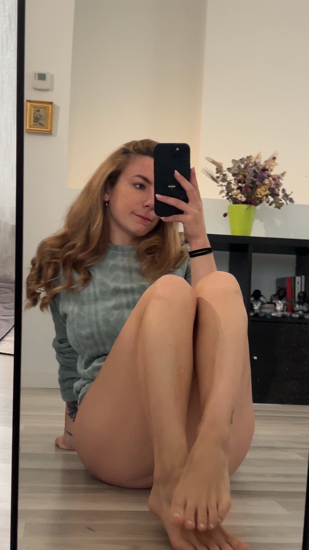 Relaxing with a little stretch..