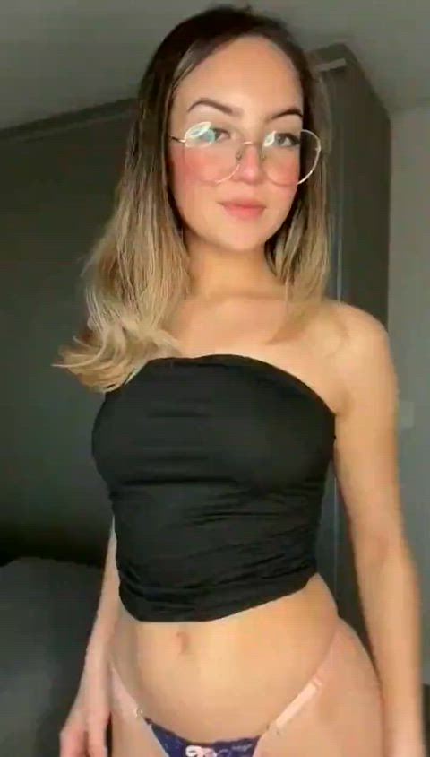 welcome to play with my small titties