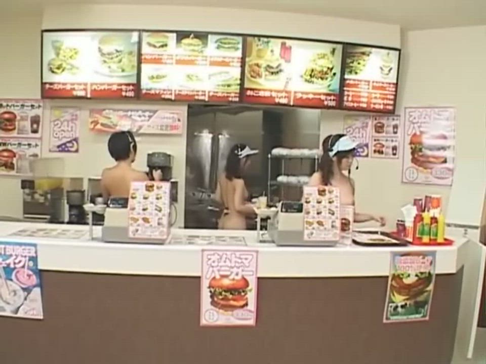 Fast Food Restaurant in Japan