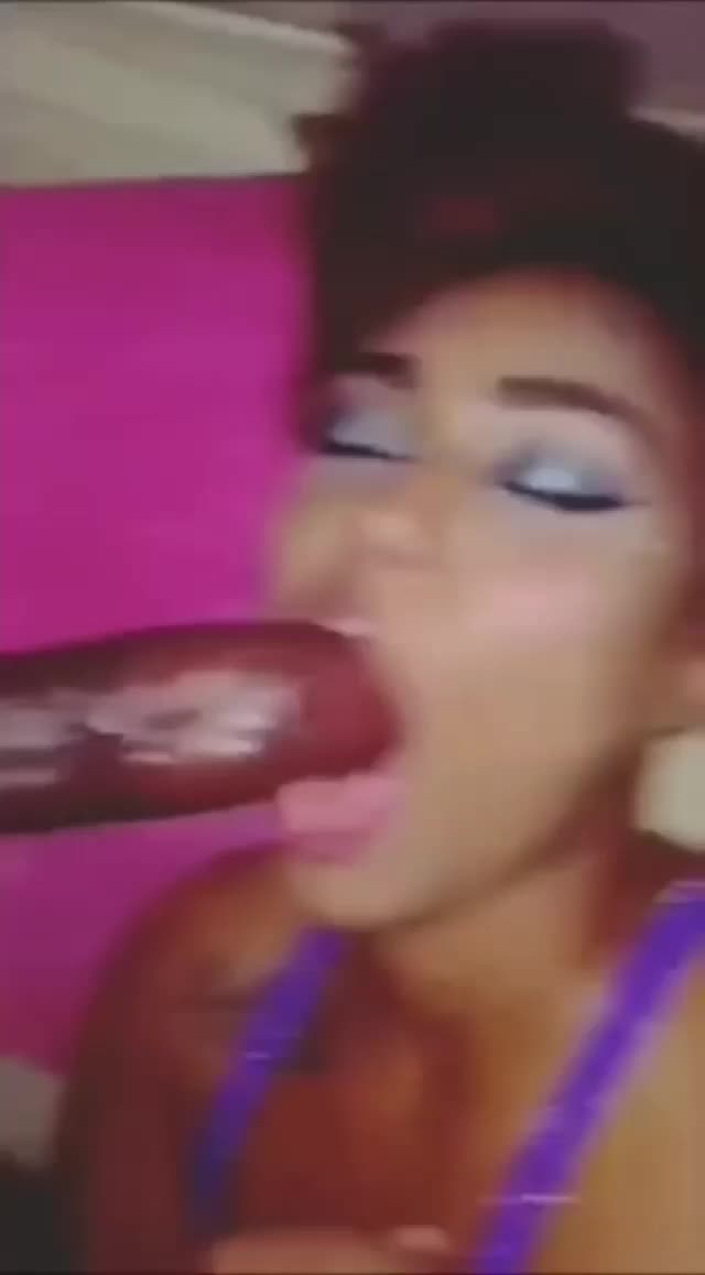 Proper worship of a worthy BBC 🤤