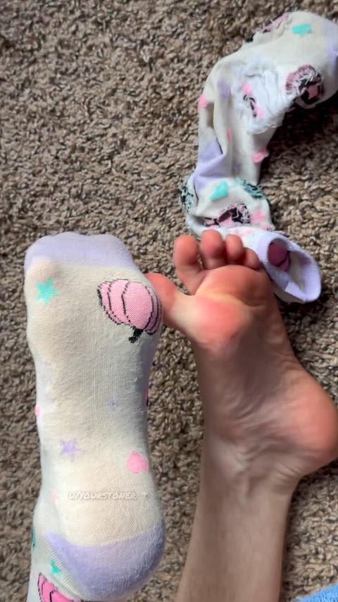 Ankle Socks Feet Feet Fetish Femdom Findom FitFemdom Foot Foot Fetish Foot Worship Socks Porn GIF by therealfeetiecutie