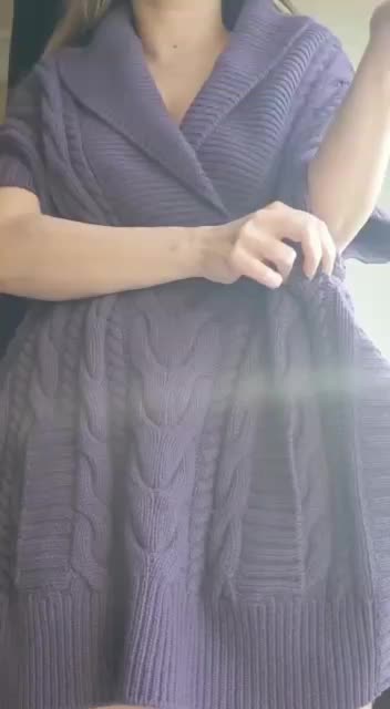 Can i wiggle my way out of my sweater and into your hearts?