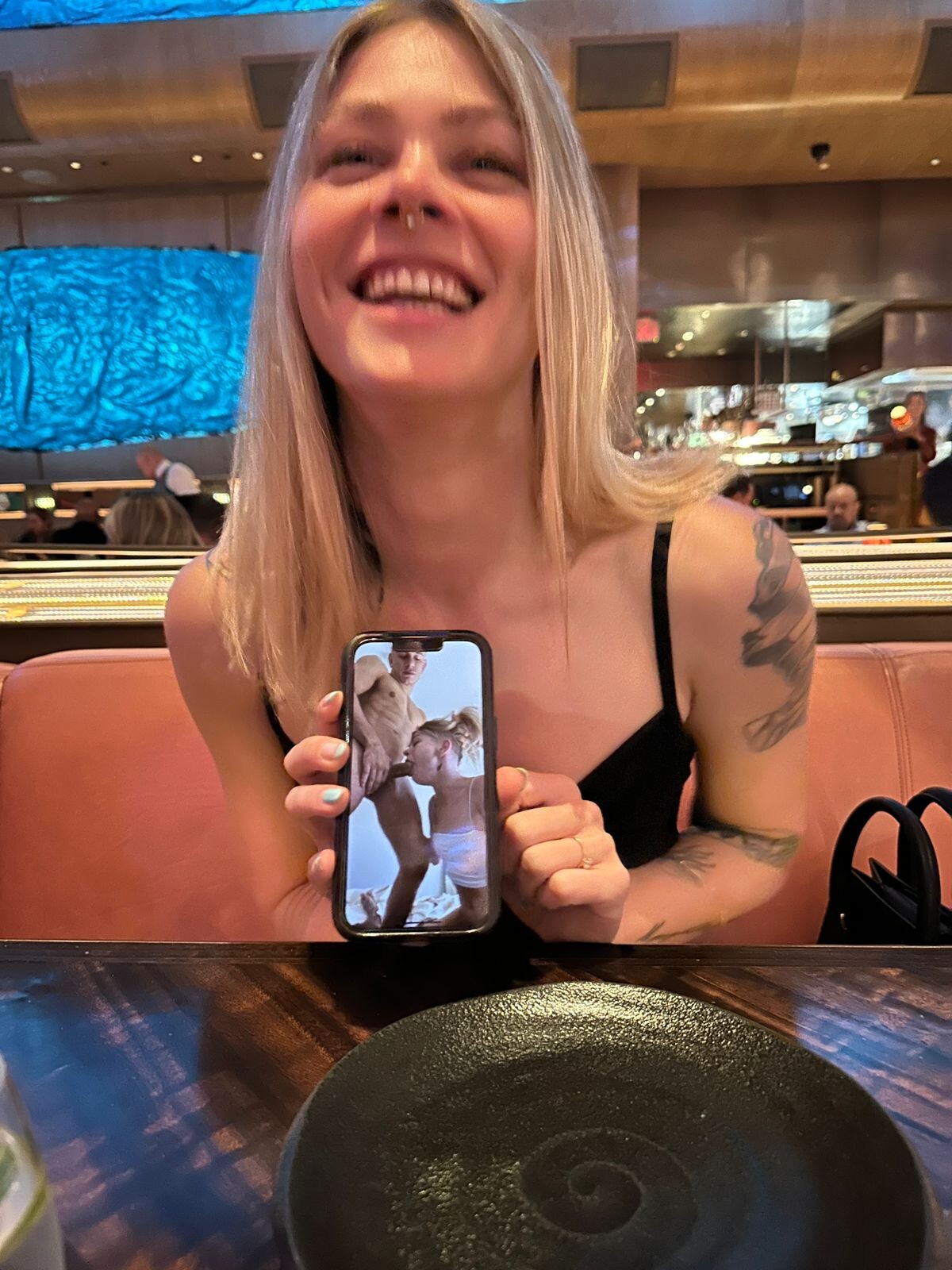 Cuckold blowjob cute homemade
