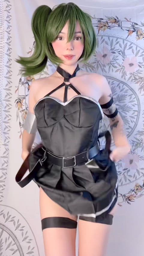 18 Years Old Asian Ass Cosplay Cute OnlyFans Petite Rule34 Small Tits Teen Porn GIF by miamiaof