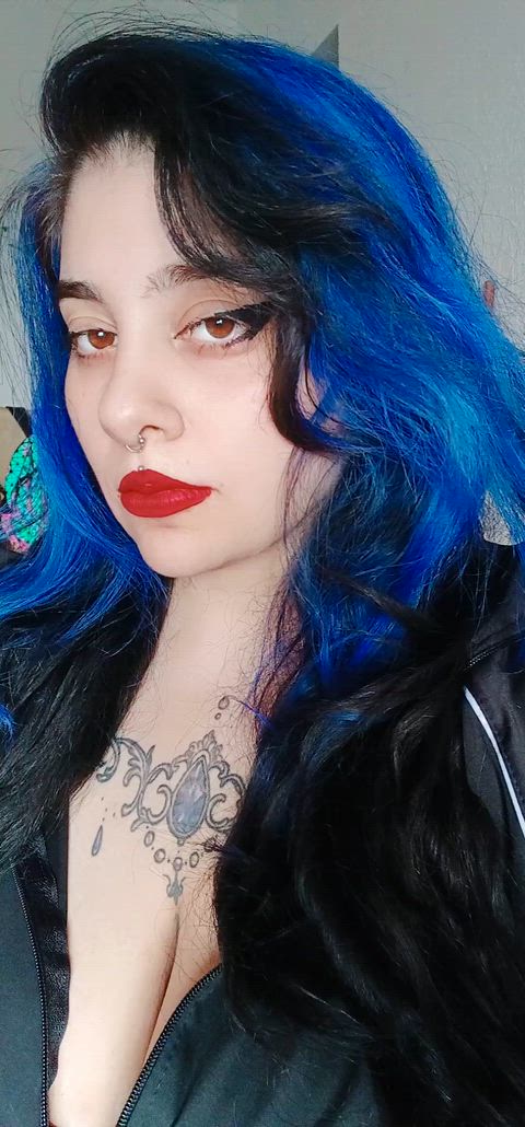 Big Tits Goth Natural Tits OnlyFans Tattease Tattoo Tattooed Tits Porn GIF by raven.roth