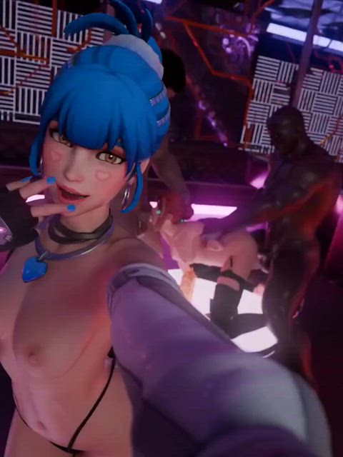 (Alexavlewd) Dva and Freya in the club