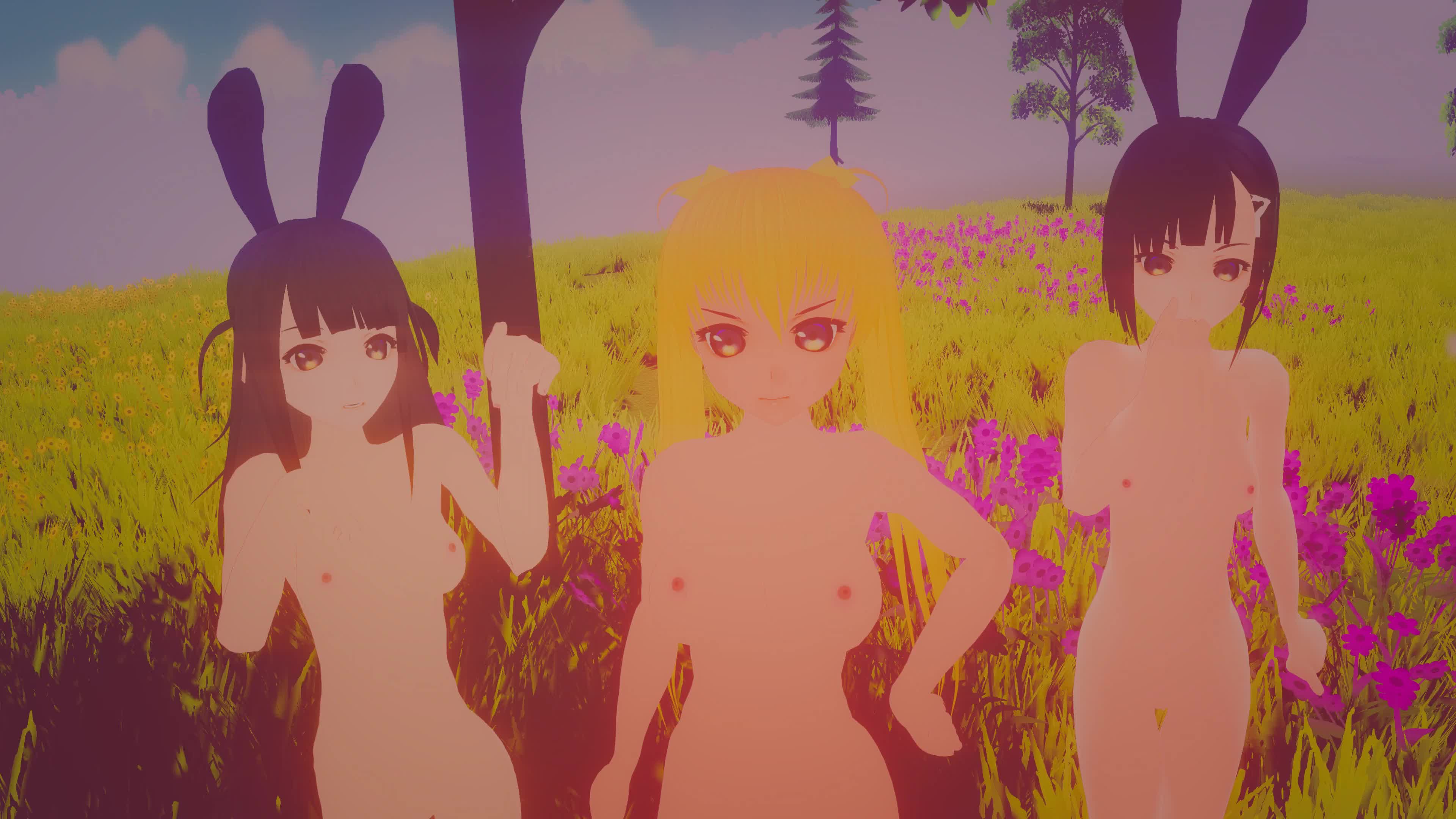 What will you do to these Innocent Rabbits and this Goddess Tsundere??