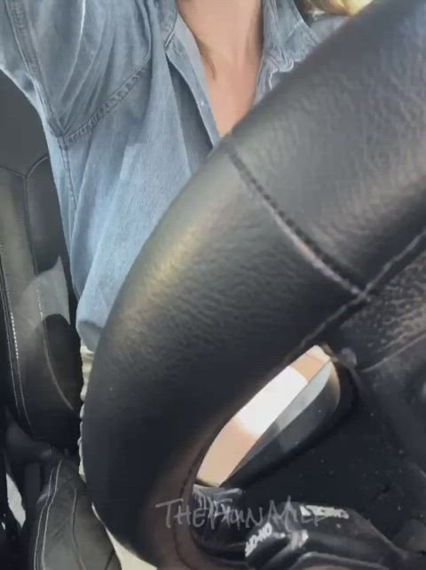 Big Tits Flashing MILF Porn GIF by thefunmilf
