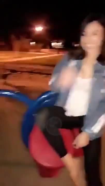 3 Girls playing at the park