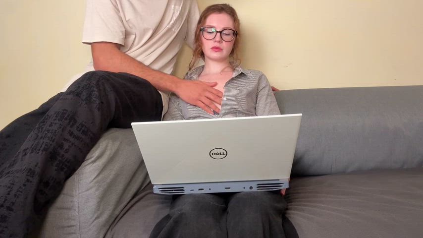 Working from home is hard with him here