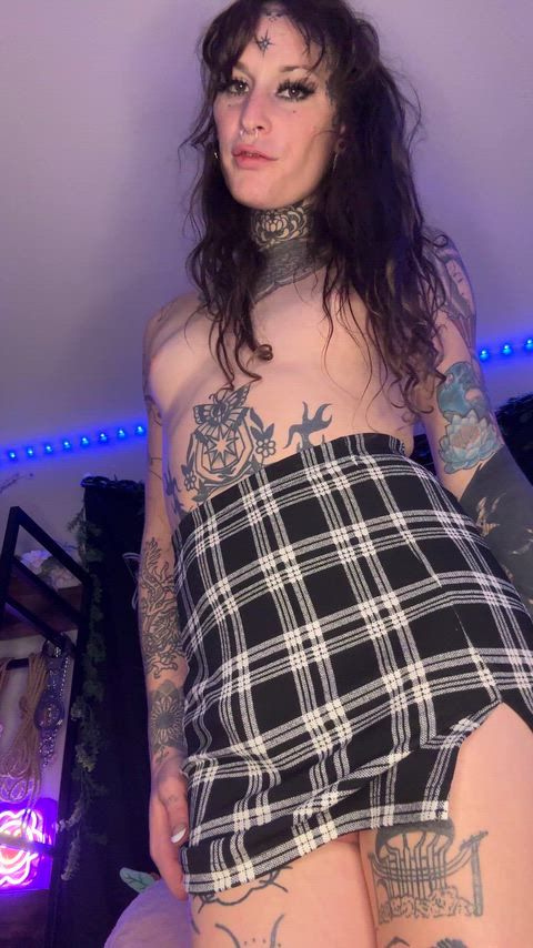 do you like whats hiding under my skirt?