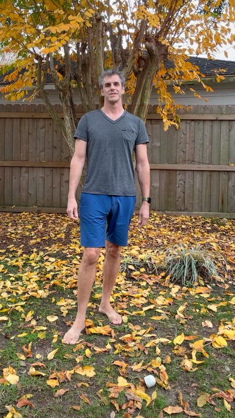 Stripping in the backyard. I loved that I could hear my neighbors! (58)