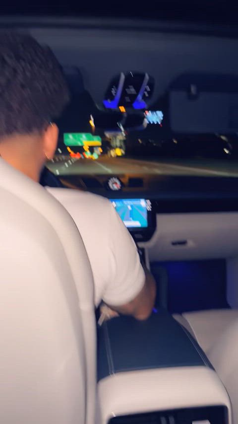 Would you honk if you caught me doing this?