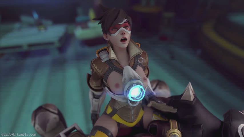 Tracer and Roadhog by GuiltyK