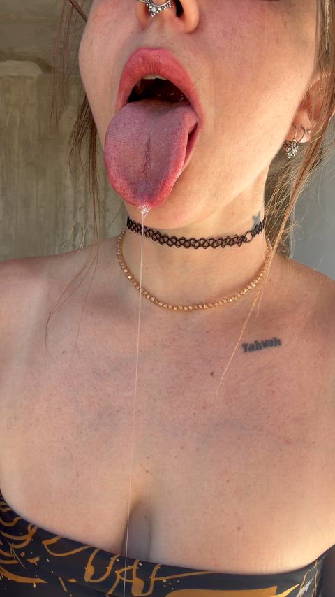 When you taste my sweet tongue, you won't want any other <3