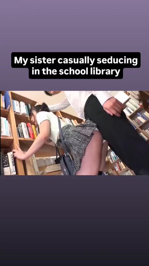 Public dry humping sis