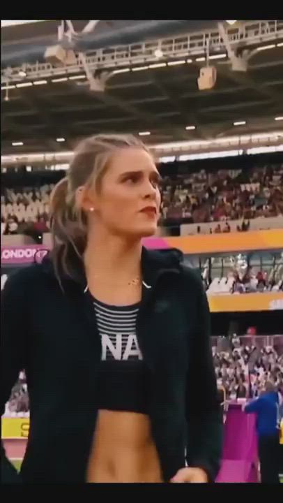 Alysha Newman-Canadian pole vaulter