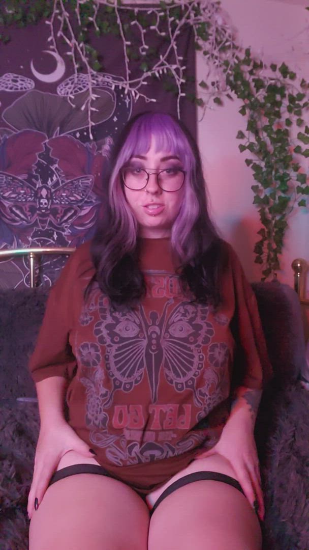 Chubby, Goth, Thighs, curvy-chicks, goth-girls