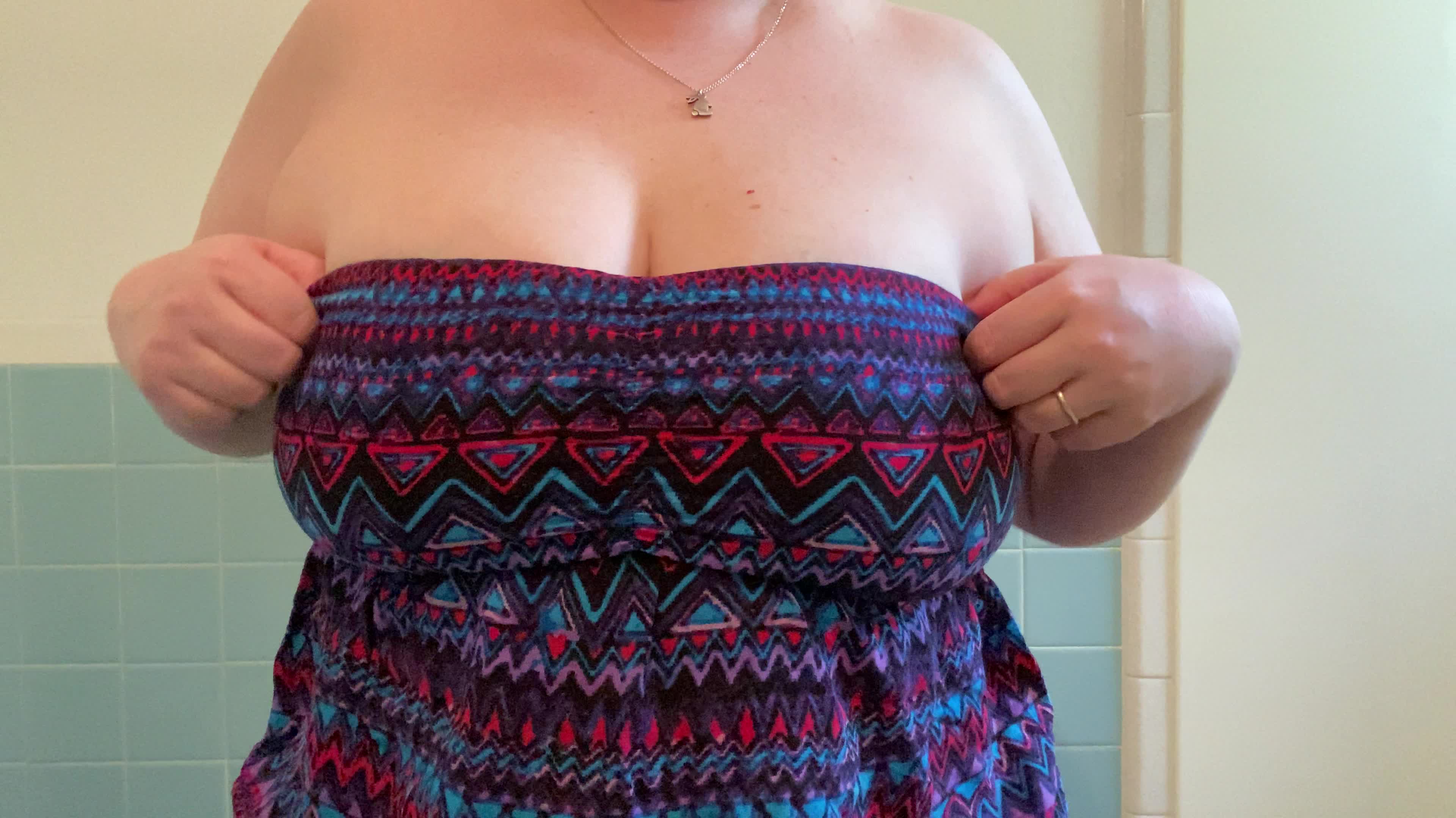 Imagine them swelling so much that they don’t fit in this dress anymore