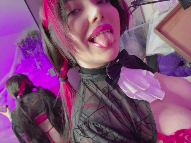 Naughty Draculaura from Monster High (Kuroitsne)