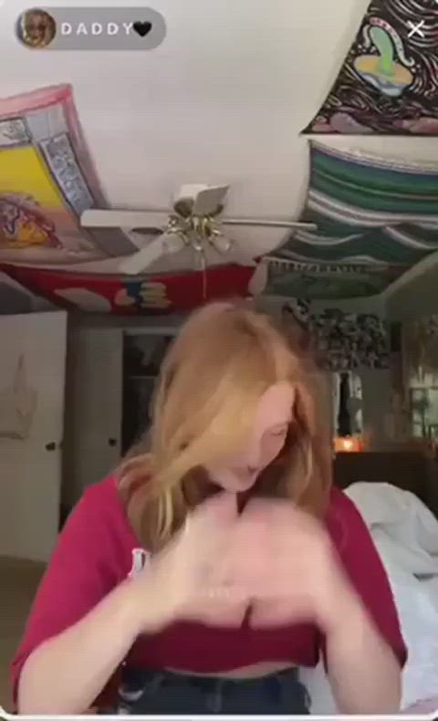 Big Tits Redhead Tits Porn GIF by redrider45