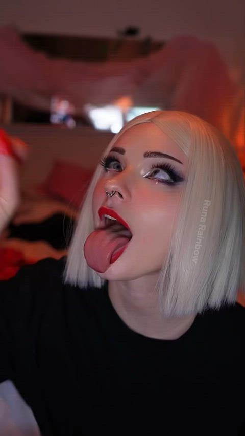 How fast could you cum over my ahegao face?